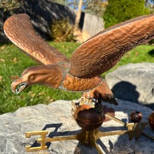 Vintage Copper Eagle Weathervane